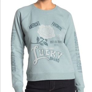 Lucky Brand Lightweight Sweatshirt